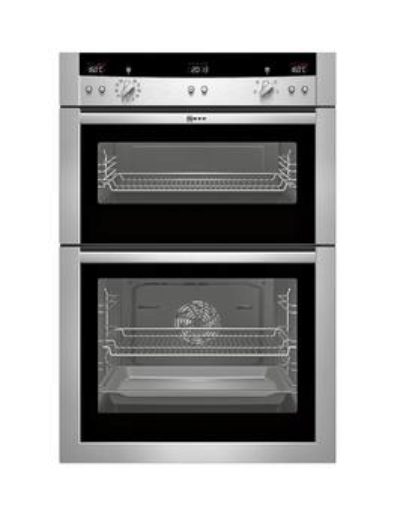 Neff U15E52N3Gb Built-In Electric Double Oven - Stainless Steel